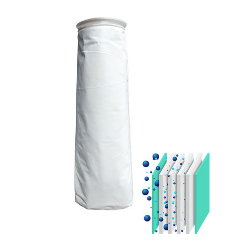 Bolsa filtrante para líquido - QUALIPOCHE HE20 - Siebec - de polipropileno / de fibra / multicapa
