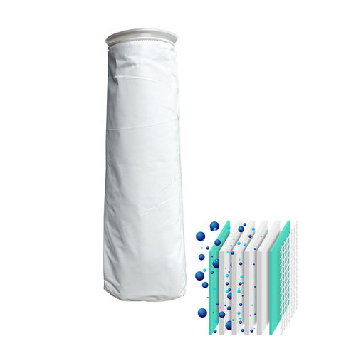 Bolsa filtrante para líquido - QUALIPOCHE HE100 - Siebec - de polipropileno / multicapa / soldada