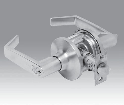 Manilla pivotante - 5K series - BEST Access systems - para puerta con cerradura / de acero / en L
