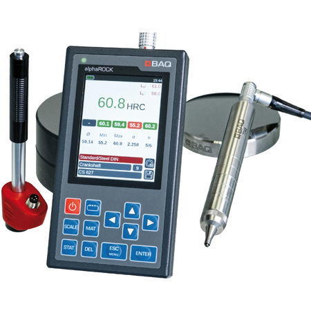 Durómetro Rockwell - alphaROCK - BAQ GmbH - Brinell / Vickers / Leeb