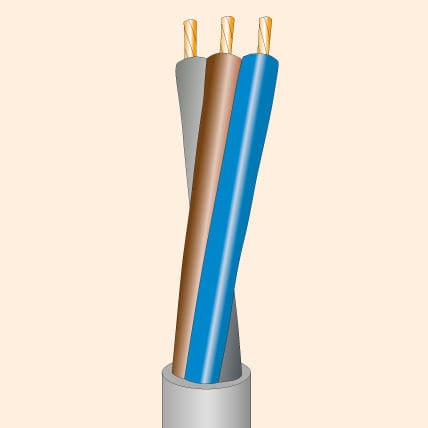 Cable eléctrico para sensor - Elettronica Conduttori - de alimentación / resistente al aceite / antipropagación de fuego