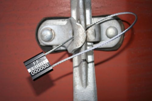 Precinto con cable de seguridad de aluminio - ISO17712H | ALUTEC series - ETIGO