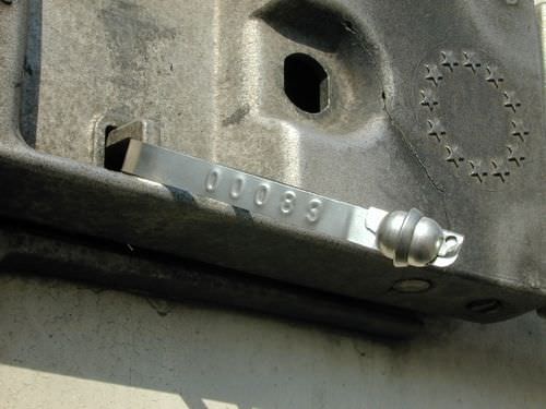 Precinto de alta seguridad para contenedores - TYDENSEAL - ETIGO