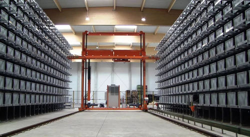 Transelevador automático - 025 - TECAUMA - para sistema de organización / para tuberías