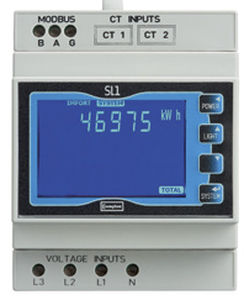 Multímetro digital - Integra SL1 - Crompton Instruments - en riel DIN / 300 V / 1 A