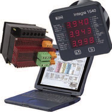 Transductor de tensión monofásico - Integra 1560 - Crompton Instruments - trifásico / en riel DIN