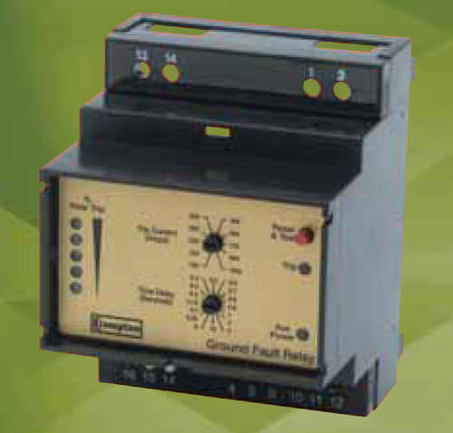 Relé de protección de fuga a tierra - 373-GFR - Crompton Instruments - para generador / en riel DIN