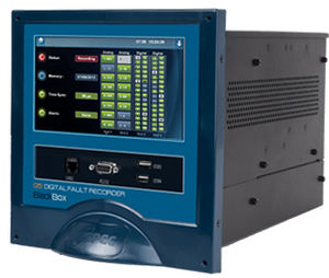 Registrador de fallas digital - BlackBox G5DFR - Elspec Ltd. - con analizador de red