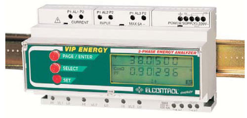 Analizador de red eléctrica - max. 550 V, 20 - 600 Hz | VIP ENERGY - ELCONTROL - de potencia / integrable