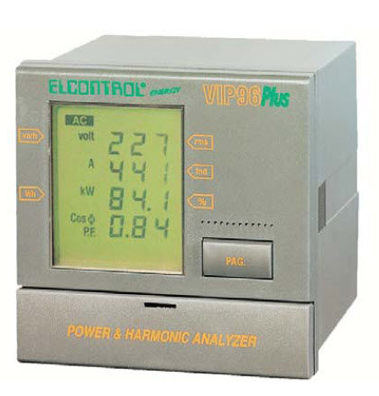 Analizador de red eléctrica - VIP96PLUS - ELCONTROL - de calidad de la energía / benchtop