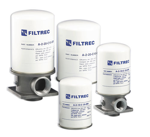 Cárter de filtro de cartucho - FA-2 series - FILTREC S.p.A. - para aceite