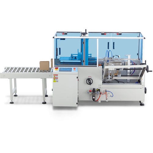 Formadora de cajas automática - KP-E series - Shanghai Kingrun Machinery Equipment CO., LTD - cinta adhesiva / para la industria agroalimentaria