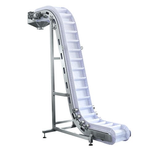 Transportador de cinta de charnela - KP-SE series - Shanghai Kingrun Machinery Equipment CO., LTD - en Z / de transporte / compacto