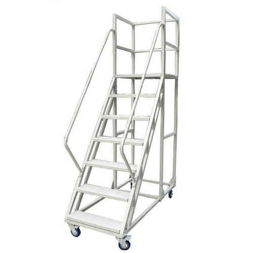 Escalera de acero inoxidable - KP Series - Shanghai Kingrun Machinery Equipment CO., LTD - para almacén