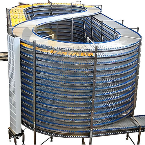 Torre de refrigeración de espiral - Shanghai Kingrun Machinery Equipment CO., LTD - para la industria agroalimentaria