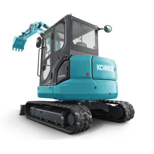 Miniexcavadora - SK58SRX-7 - Kobelco Construction Machinery Europe B.V. - con orugas / diésel