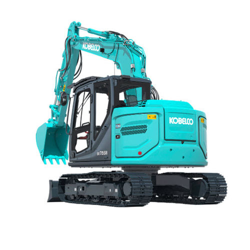 Excavadora intermedia - SK75SR-7 - Kobelco Construction Machinery Europe B.V. - con orugas / diésel