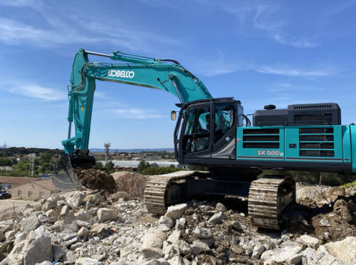 Excavadora de grandes dimensiones - SK530LC-11 - Kobelco Construction Machinery Europe B.V. - con orugas / diésel