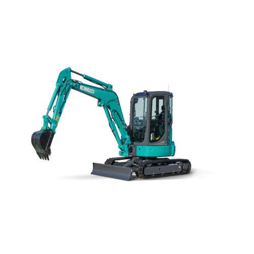 Miniexcavadora - SK39SR-7 - Kobelco Construction Machinery Europe B.V. - con orugas / diésel / para obra de construcción