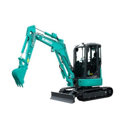 Miniexcavadora - SK34SR-7 - Kobelco Construction Machinery Europe B.V. - con orugas / diésel / para obra de construcción