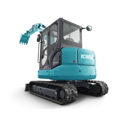 Miniexcavadora - SK50SRX-7E - Kobelco Construction Machinery Europe B.V. - intermedia / con orugas / diésel