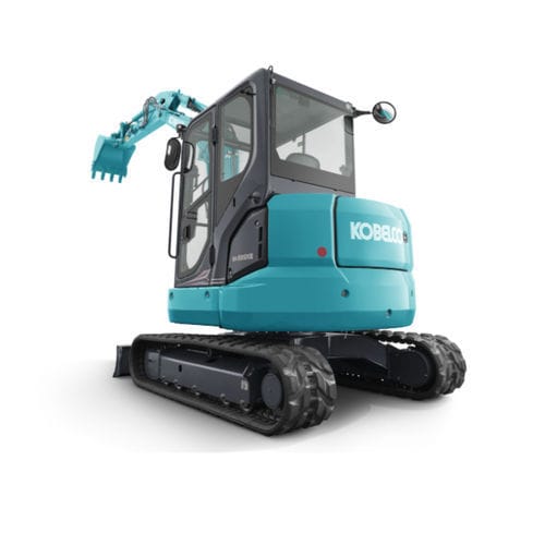 Miniexcavadora - SK58SRX-7E - Kobelco Construction Machinery Europe B.V. - con orugas / diésel
