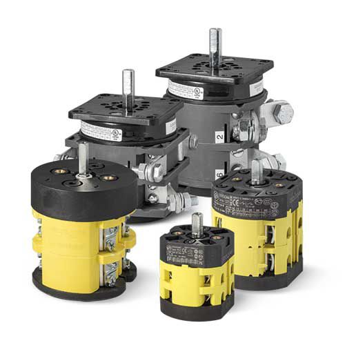 Conmutador eléctrico de levas - P0-PX-C0-CX-G series - Giovenzana International B.V. - rotativo / multipolar / IP65