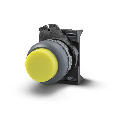 Botón pulsador táctil - PPSL3GL - Pulsante sporgente luminoso ø22 IP67/IP69K - GL - Giovenzana International B.V. - IP65 / acción momentánea / al ras