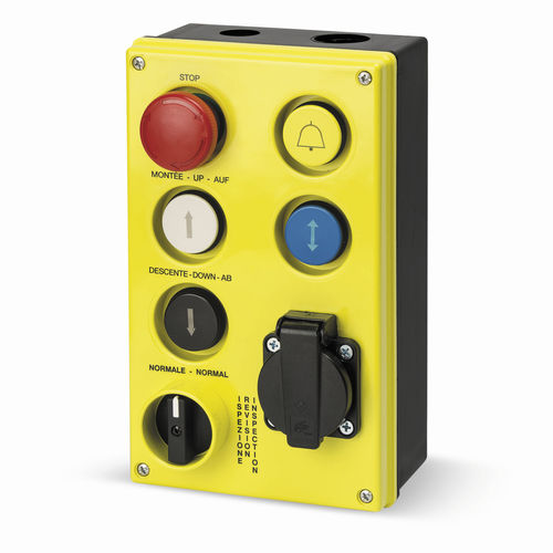Caja botonera con 6 botones - GM412 - Giovenzana International B.V. - IP65 / para ascensor