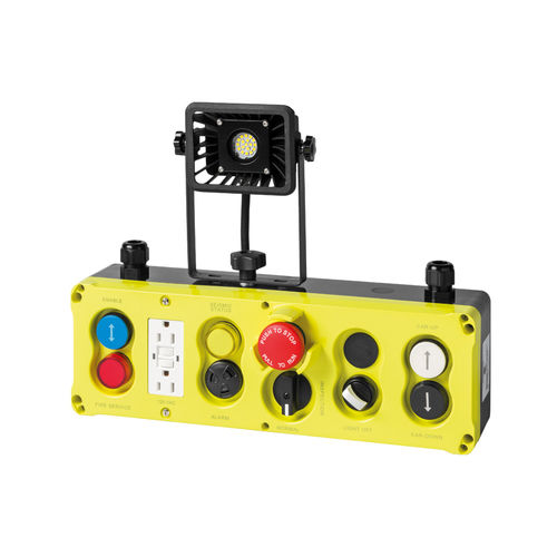 Caja botonera con 7 botones - GMS312 - Giovenzana International B.V. - IP54 / para ascensor / con zumbador