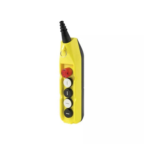 Caja botonera con 5 botones - PL05MT - Giovenzana International B.V. - IP65 / NEMA 4X / de parada de emergencia
