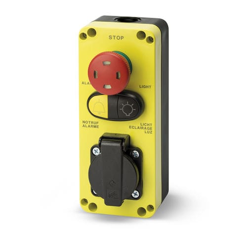 Botón pulsador de seta - GM491 - Giovenzana International B.V. - de parada de emergencia / IP65 / electromecánico