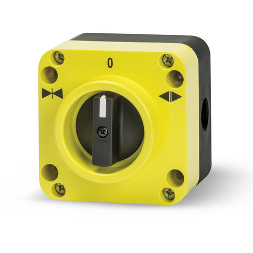 Interruptor con botón selector - GM092 - Giovenzana International B.V. - multipolar / IP40 / abre puerta