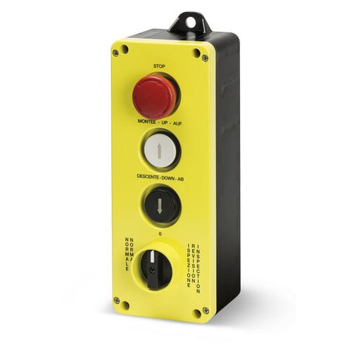 Caja botonera con 4 botones - GM442N - Giovenzana International B.V. - IP65 / para ascensor