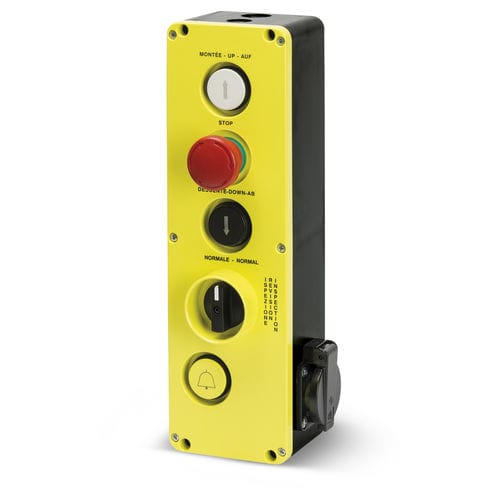 Caja botonera con 5 botones - GM660 - Giovenzana International B.V. - IP65 / para ascensor