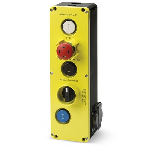 Caja botonera con 5 botones - GM663 - Giovenzana International B.V. - IP65 / para ascensor