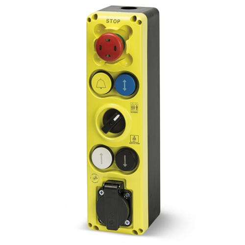 Caja botonera con 8 botones - GM750 - Giovenzana International B.V. - IP65 / para ascensor