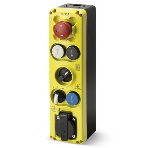 Caja botonera con 6 botones - GM757 - Giovenzana International B.V. - IP54 / de extensión-retracción