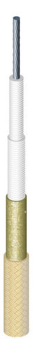 Hilo eléctrico aislado - SILICABLE® Style 5107 - OMERIN - de cobre / de fibra de vidrio / flexible