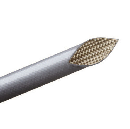 Funda de protección térmica - SILIGAINE® 15C3 ALU  - OMERIN - trenzada / para cables / de fibra mineral