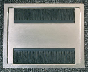 Pasacables montado en superficie - 200 x 160 mm - Woertz