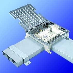 Canaleta de cableado - Woertz - de aluminio / enterrado