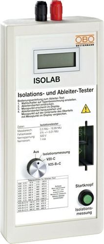 Comprobador de aislamiento - Isolab series  - OBO Bettermann - de limitador de sobretensión