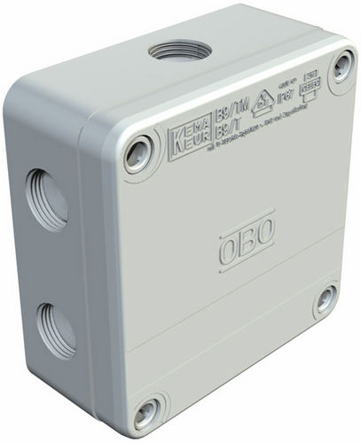 Caja de conexiones de pared - 400 V, IP67 | B 9/T series  - OBO Bettermann - resistente al agua / de plástico / con preperforaciones