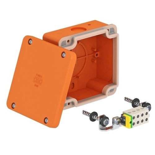 Caja de conexiones al ras - 660 V, IP65 | Firebox T series   - OBO Bettermann - resistente al fuego / de plástico / con preperforaciones