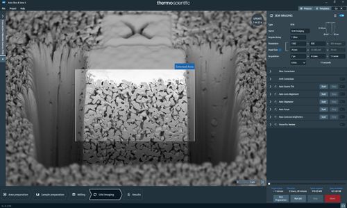 Software de análisis de difracción de electrones por retrodispersión - Auto Slice & View 5 - THERMO FISHER SCIENTIFIC - MATERIALS SCIENCE - adquisición / de cartografía / SEM