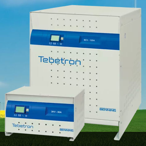 Cargador de baterías para camión - Tebetron  - Benning - de pie / OPzS / ISO