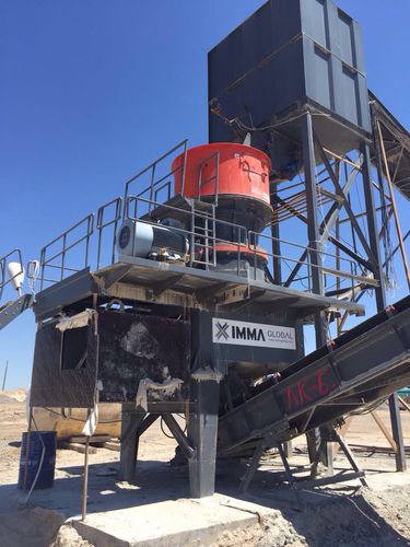 Machacadora de cono - MCH Line - IMMA Global A.S - estacionaria / para la producción de arena / compacta