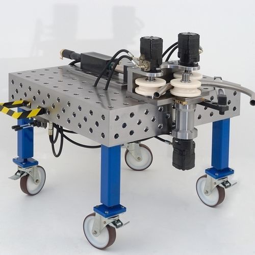 Máquina curvadora hidráulica - Gelber-Bieger GmbH - de tubos / de perfiles / para mesa de soldeo