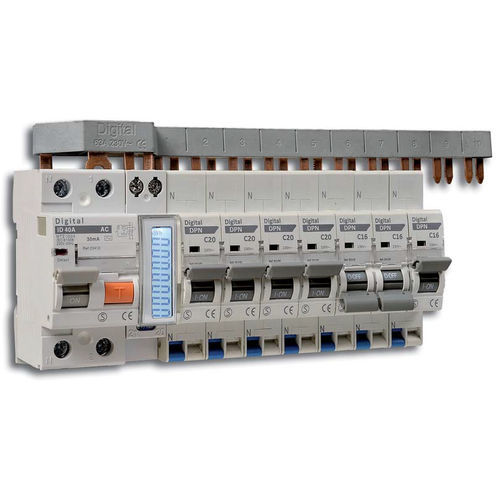 Contador de energía eléctrica monofásico - MTZ-KWD - DIGITAL ELECTRIC - en riel DIN / con pantalla LCD / residencial